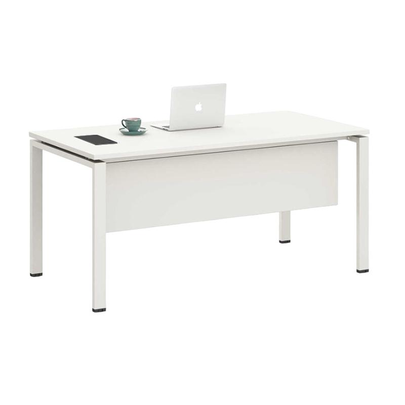 Бюро RFG Monaco, 1600 х 800 х 750 mm, ПДЧ 25 mm, метални крака, бяло