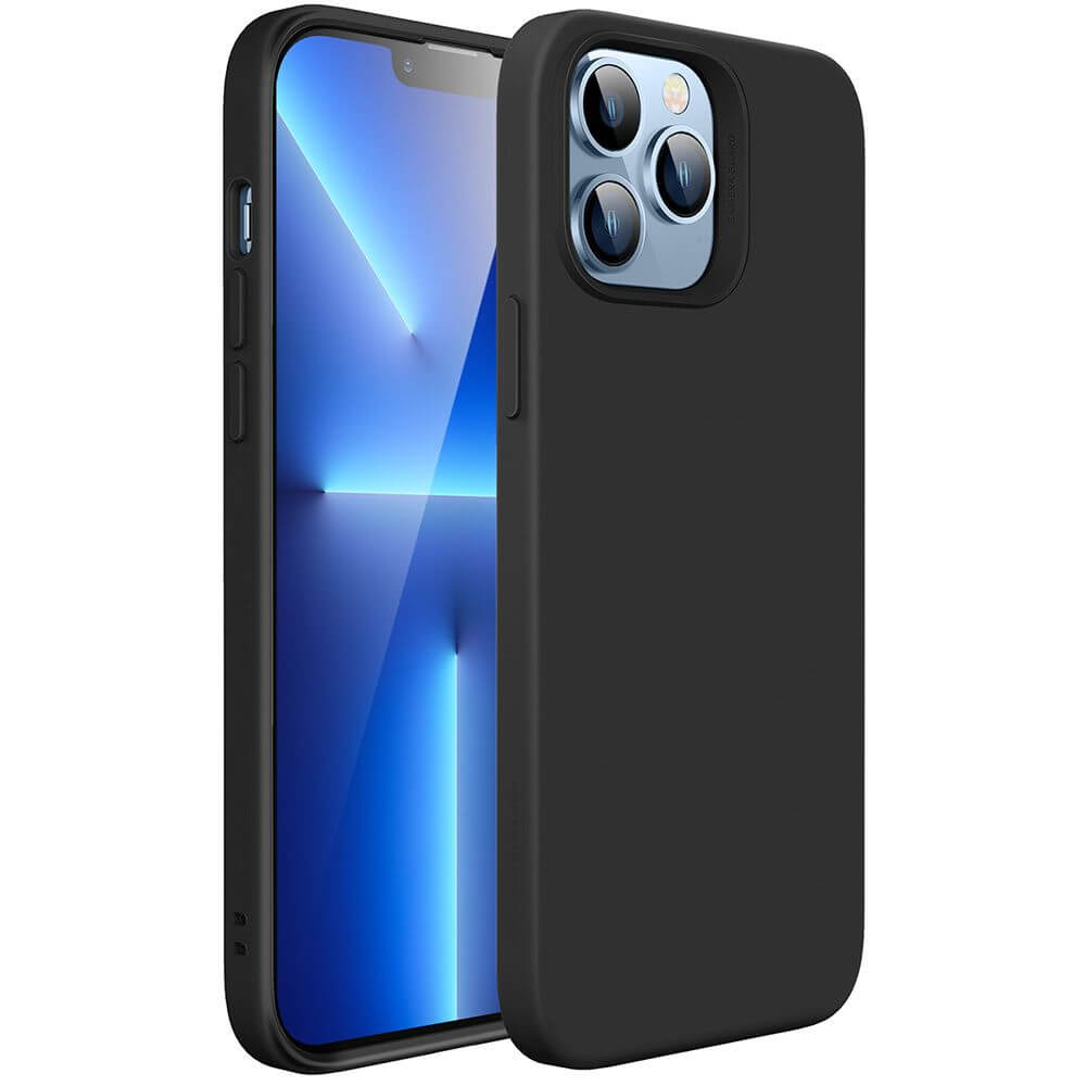 ESR Cloud Soft Case - силиконов (TPU) калъф за iPhone 13 Pro (черен)