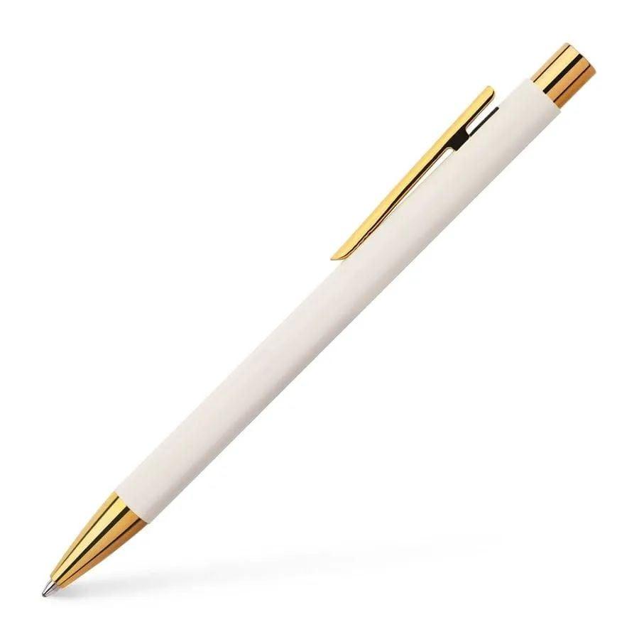Faber-Castell Химикалка Neo Slim Gold, маршмелоу