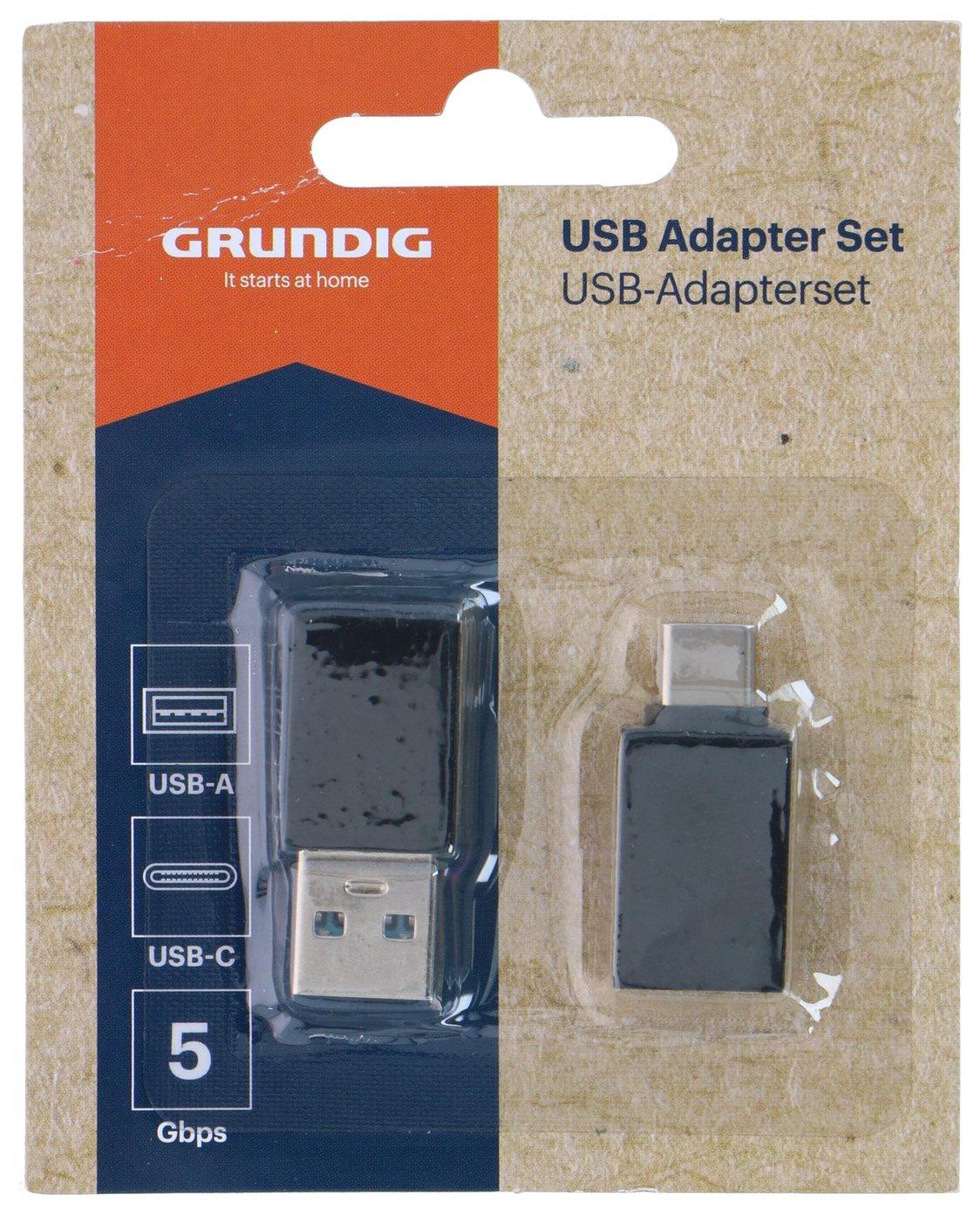 Grundig Комплект адаптери USB-A и USB-C