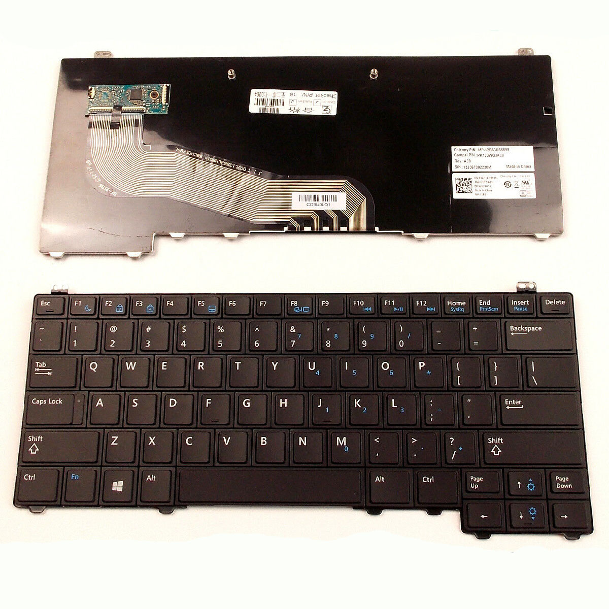 Клавиатура за лаптоп Dell Latitude E5440 Черна / Black