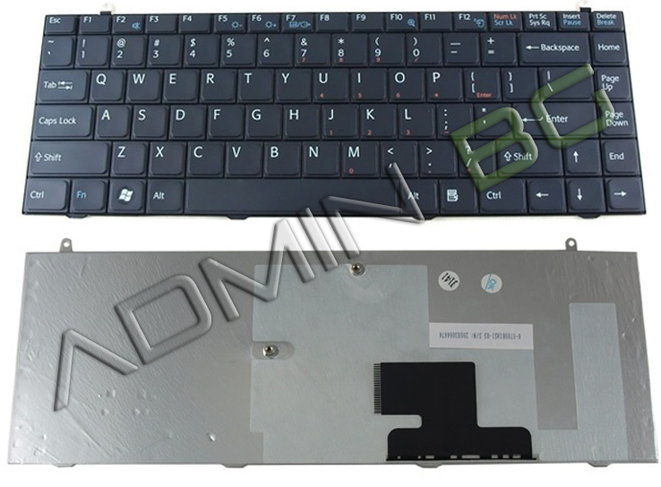Клавиатура за лаптоп Sony Vaio VGN-FZ Black | JAR Computers Клавиатура за лаптоп Sony Vaio VGN-FZ Black
