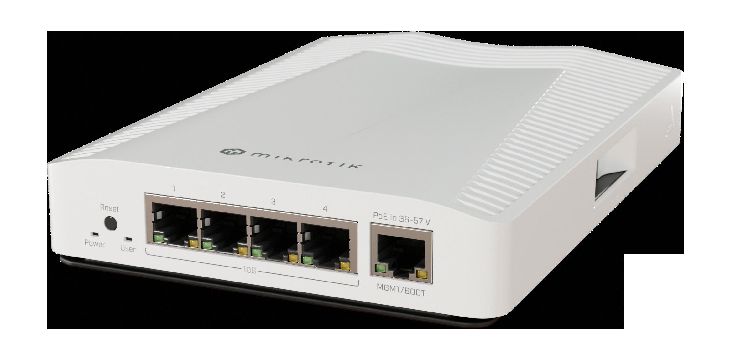 Комутатор Mikrotik CRS304-4XG-IN