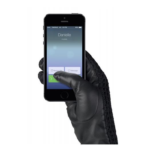 Луксозни дамски кожени ръкавици за тъч екрани - Mujjo Leather Crochet Touchscreen Gloves (размер 7.5) | JAR Computers Луксозни дамски кожени ръкавици за тъч екрани - Mujjo Leather Crochet Touchscreen Gloves (размер 7.5)