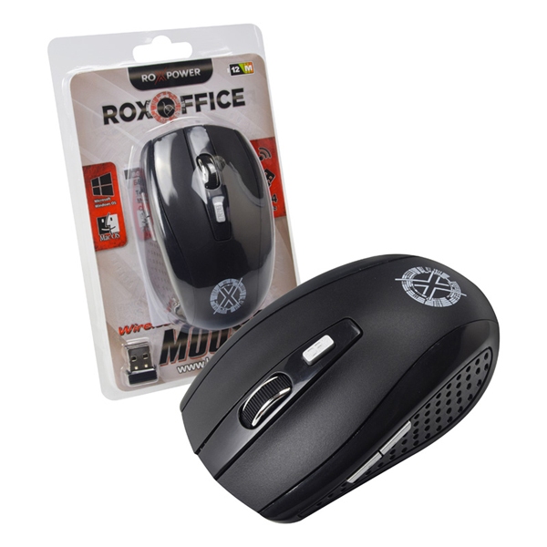 Mouse Roxpower LK-140 Wireless, Black