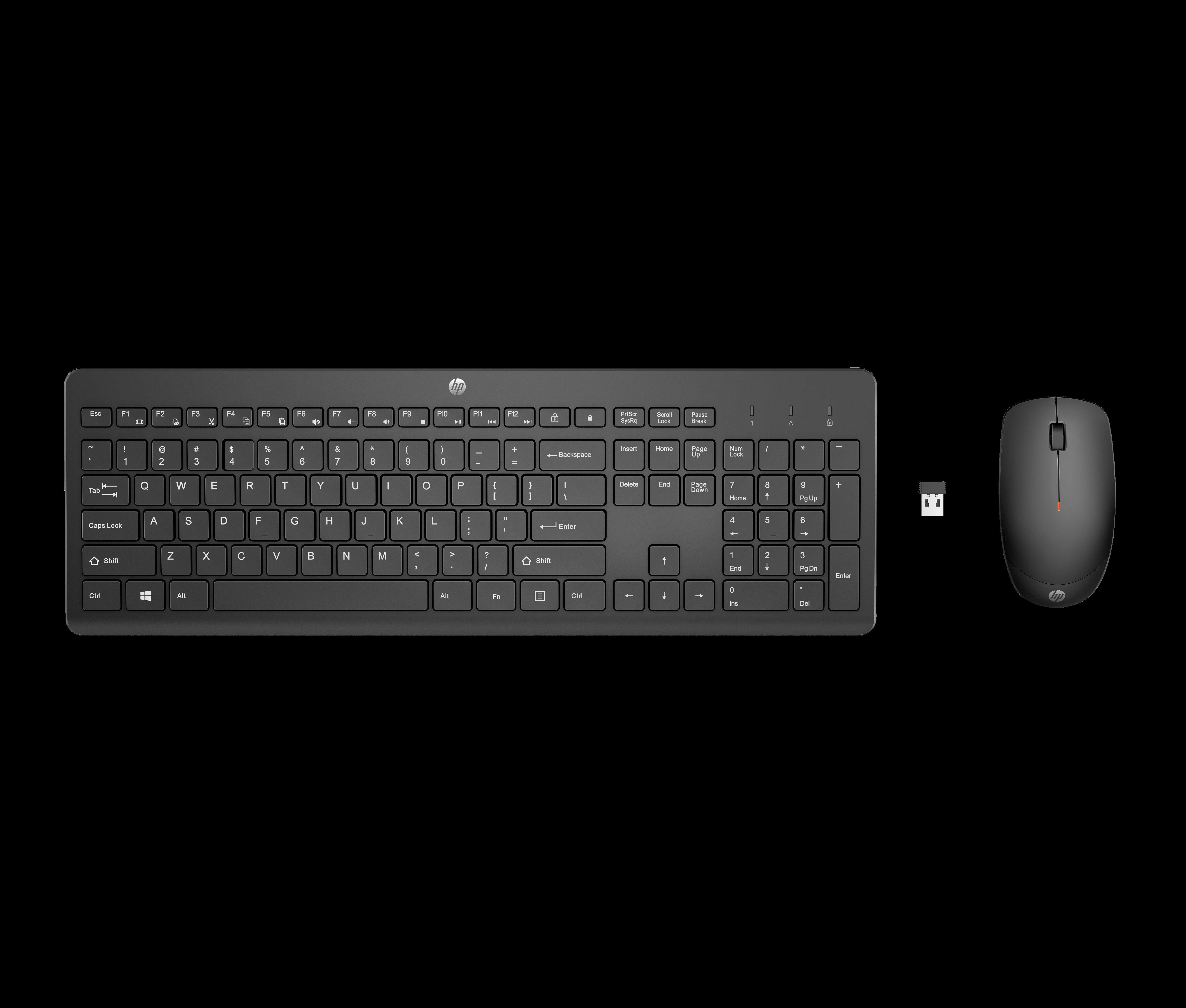 НЕМСКИ Комплект мишка + клавиатура HP Mouse and keyboard set 230 / 18H24AA#ABD Black - PN 18H24AA#ABD | JAR Computers НЕМСКИ Комплект мишка + клавиатура HP Mouse and keyboard set 230 / 18H24AA#ABD Black - PN 18H24AA#ABD