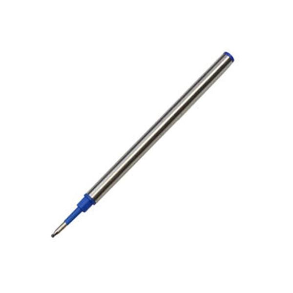 Office 1 Пълнител за ролер, тип Parker, метален, 0.5 mm, син