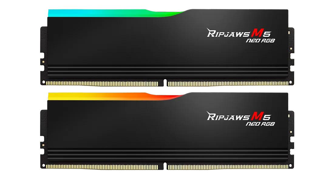 Памет G.SKILL Ripjaws M5 Neo RGB 96GB(2x48GB) DDR5-6000 - AMD EXPO