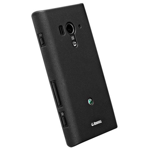 Поликарбонатов кейс за Sony Xperia acro S - Krusell ColorCover (черен) | JAR Computers Поликарбонатов кейс за Sony Xperia acro S - Krusell ColorCover (черен)