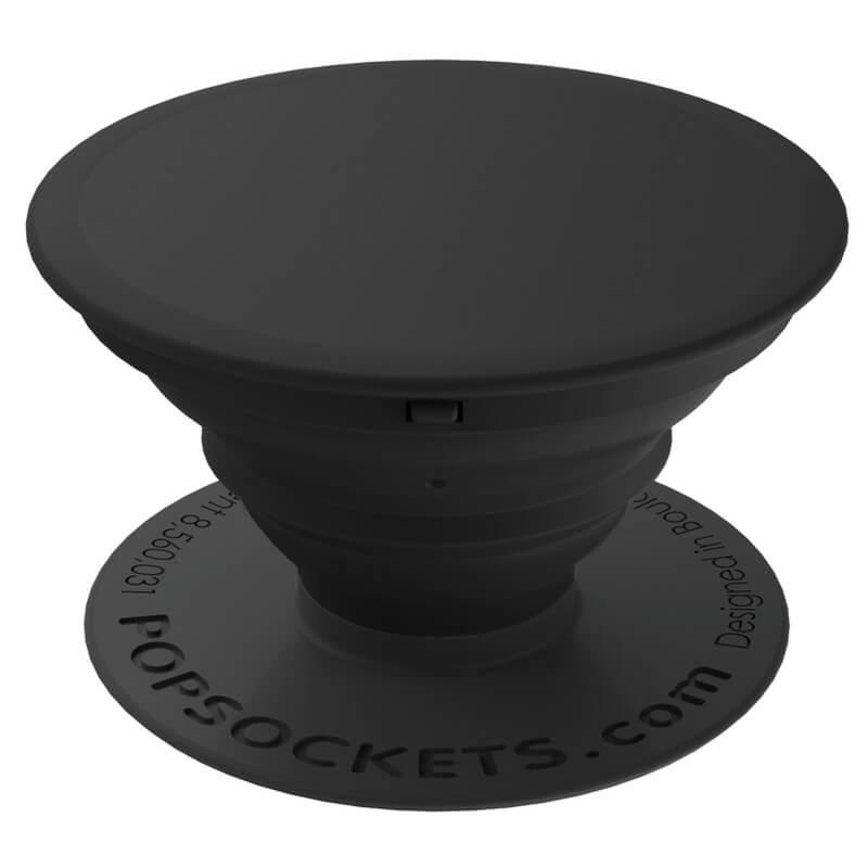Поставка и аксесоар против изпускане на вашия смартфон - Popsockets Aluminium Black (черен) | JAR Computers Поставка и аксесоар против изпускане на вашия смартфон - Popsockets Aluminium Black (черен)