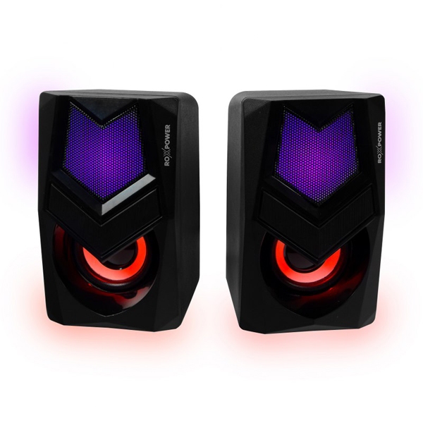 Speaker Roxpower YM-114HP RGB, 3W USB Powered | JAR Computers Speaker Roxpower YM-114HP RGB, 3W USB Powered