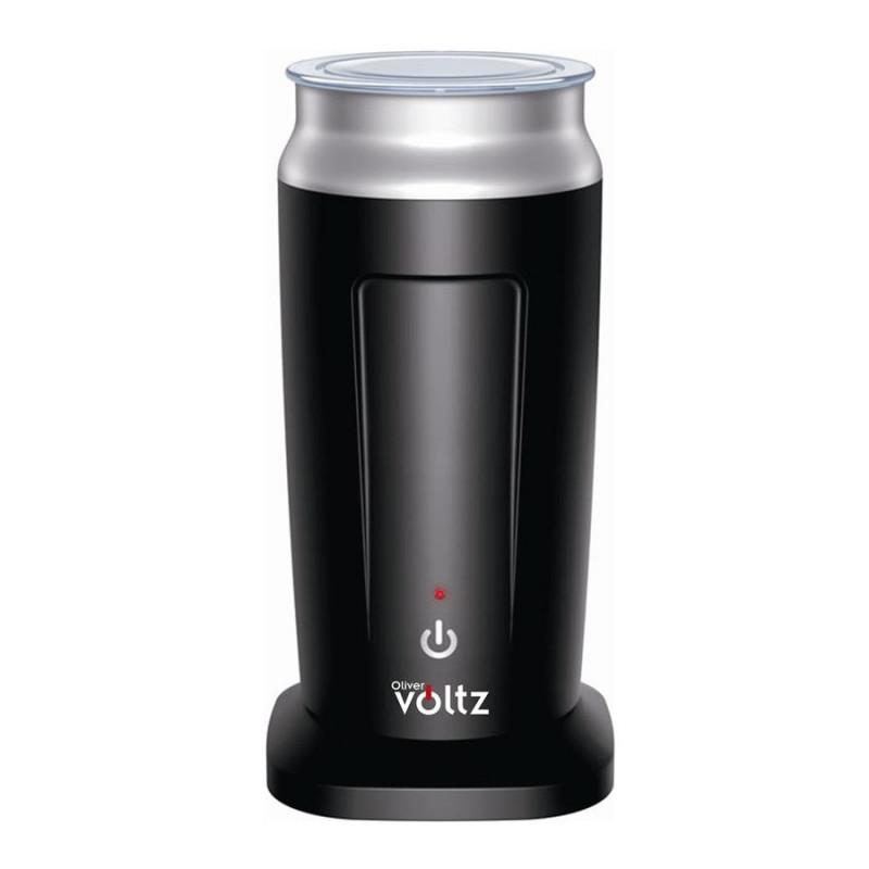 Уред за разпенване на мляко 3в1 Oliver Voltz OV51176A, 240 мл, 500W, Автоматична термозащита STRIX, Неръждаема стомана, Черен/сив