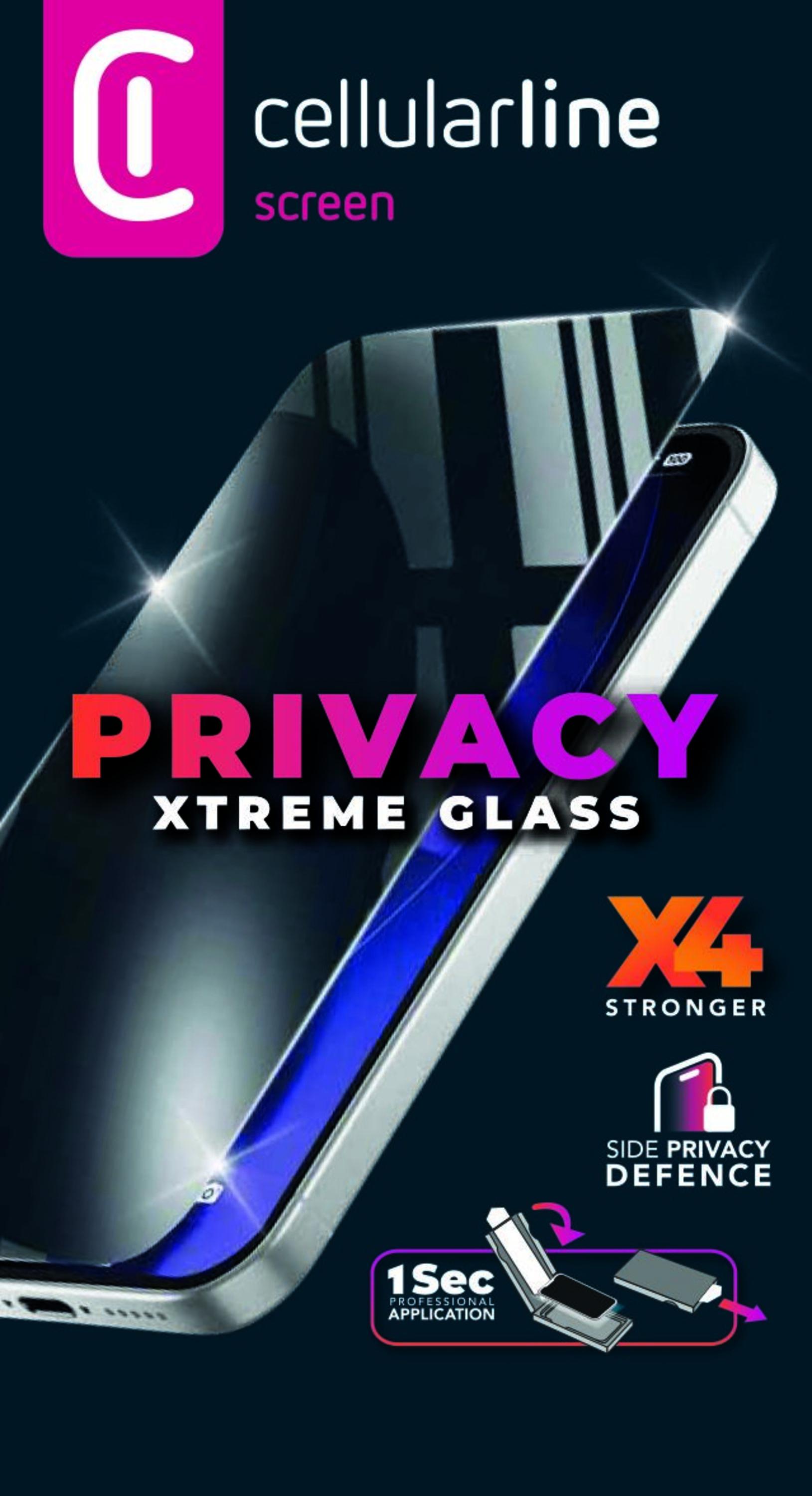 Усилен закален протектор Xtreme PRIVACY за iPhone 18 Pro | JAR Computers Усилен закален протектор Xtreme PRIVACY за iPhone 18 Pro
