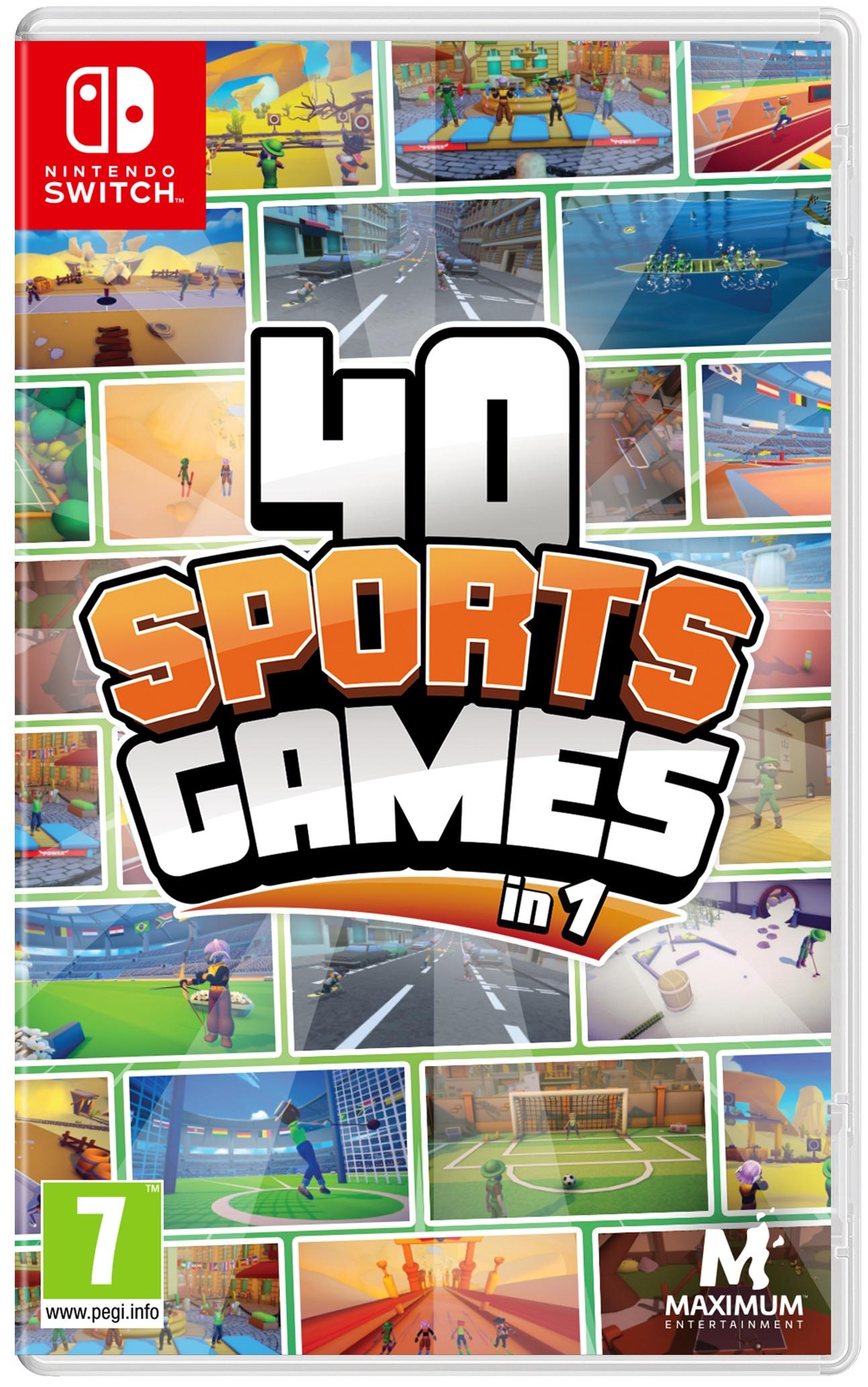 40 Sports Games in 1 (Nintendo Switch) | JAR Computers 40 Sports Games in 1 (Nintendo Switch)