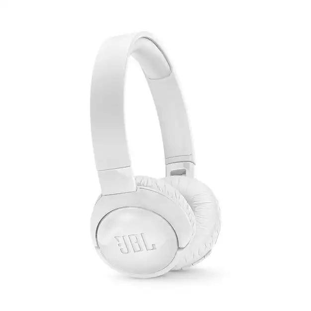 Безжични блутут слушалки с микрофон за мобилни устройства с Bluetooth - JBL TUNE600BTNC On-ear Wireless Headphones (бял) | JAR Computers Безжични блутут слушалки с микрофон за мобилни устройства с Bluetooth - JBL TUNE600BTNC On-ear Wireless Headphones (бял)