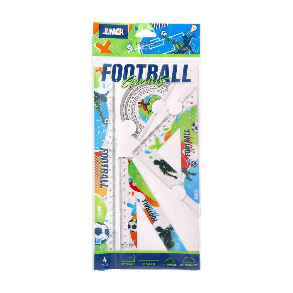 Чертожен комплект Junior Honun 30, футбол, 30 cm, 4 части