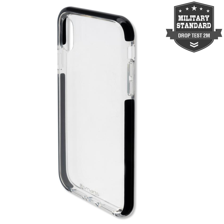 Хибриден удароустойчив кейс за iPhone XR - 4smarts Soft Cover Airy Shield (черен) | JAR Computers Хибриден удароустойчив кейс за iPhone XR - 4smarts Soft Cover Airy Shield (черен)