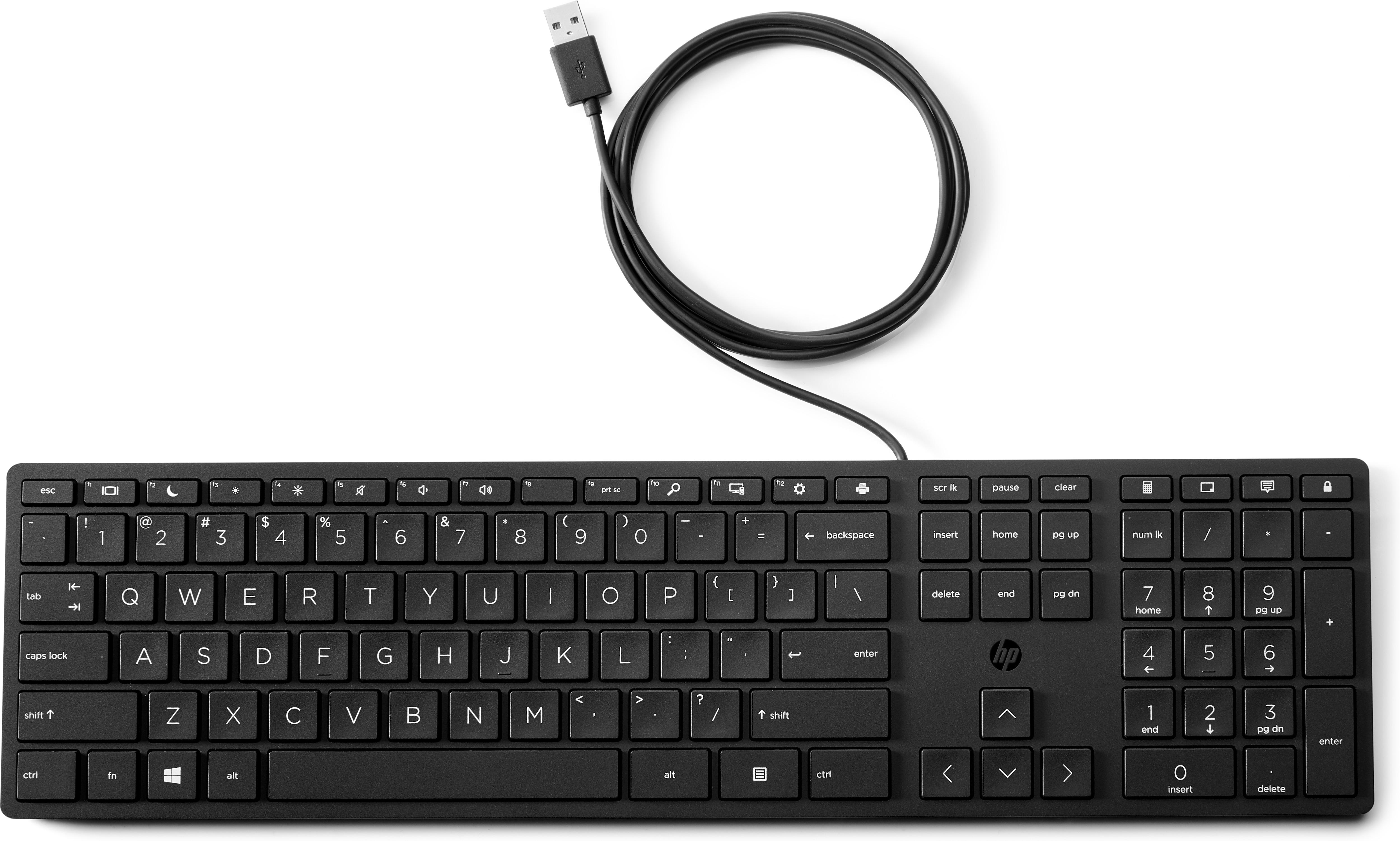 HP Кабелна клавиатура Wired Desktop 320K