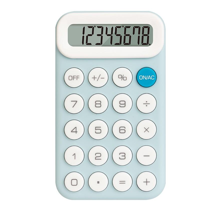 Калкулатор Deli EM10, джобен, 8 dgt, 110х64х13.5 мм, син | JAR Computers Калкулатор Deli EM10, джобен, 8 dgt, 110х64х13.5 мм, син