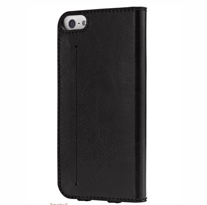 Кожен калъф (естествена кожа) тип портфейл за iPhone 5, iPhone 5S, iPhone SE - Skech Lisso Book Leather Diary Case (черен) | JAR Computers Кожен калъф (естествена кожа) тип портфейл за iPhone 5, iPhone 5S, iPhone SE - Skech Lisso Book Leather Diary Case (черен)