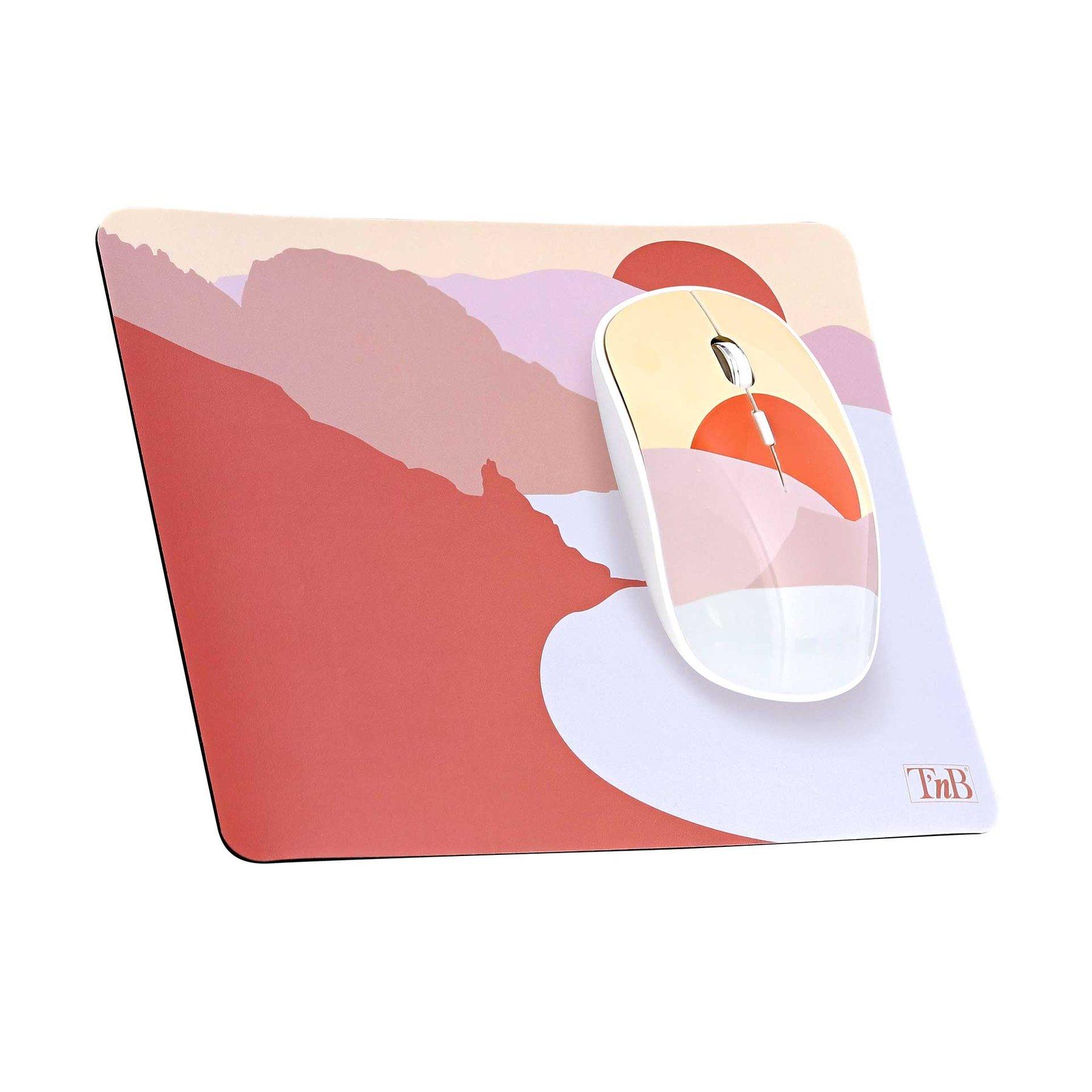 Комплект мишка TNB и пад Exclusiv Coast, USB Type-A, 3 бутона