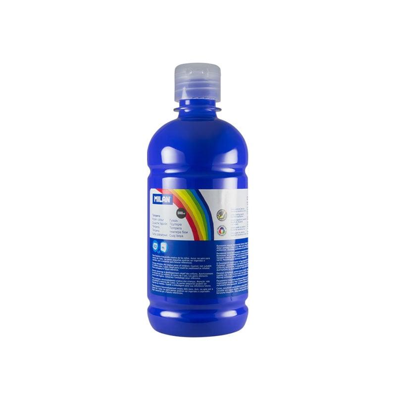 Milan Темперна боя, в бутилка, светлосиня, 500 ml, 6 броя | JAR Computers Milan Темперна боя, в бутилка, светлосиня, 500 ml, 6 броя