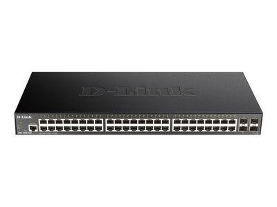 Мрежов суич D-Link DGS 1250-52X - switch - 52 ports - smart - rack-mountable | JAR Computers Мрежов суич D-Link DGS 1250-52X - switch - 52 ports - smart - rack-mountable