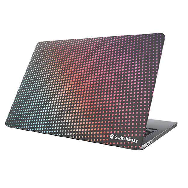 Предпазен поликарбонатов кейс за MacBook Air 13 (2018-2020), MacBook Air 13 M1 (2020) - SwitchEasy Dots Case (черен) | JAR Computers Предпазен поликарбонатов кейс за MacBook Air 13 (2018-2020), MacBook Air 13 M1 (2020) - SwitchEasy Dots Case (черен)