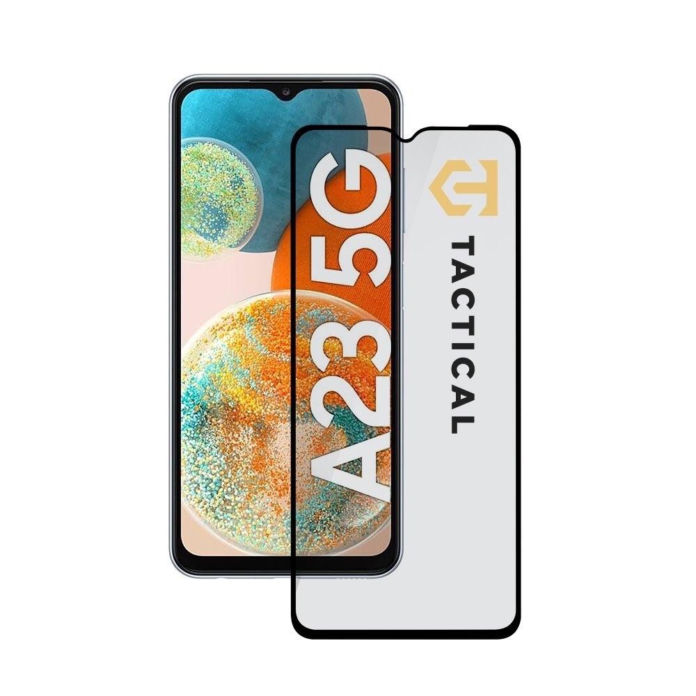 Стъклено защитно покритие за целия дисплей на на Samsung Galaxy A23 5G - Tactical Glass Shield 5D (прозрачен-черен) | JAR Computers Стъклено защитно покритие за целия дисплей на на Samsung Galaxy A23 5G - Tactical Glass Shield 5D (прозрачен-черен)