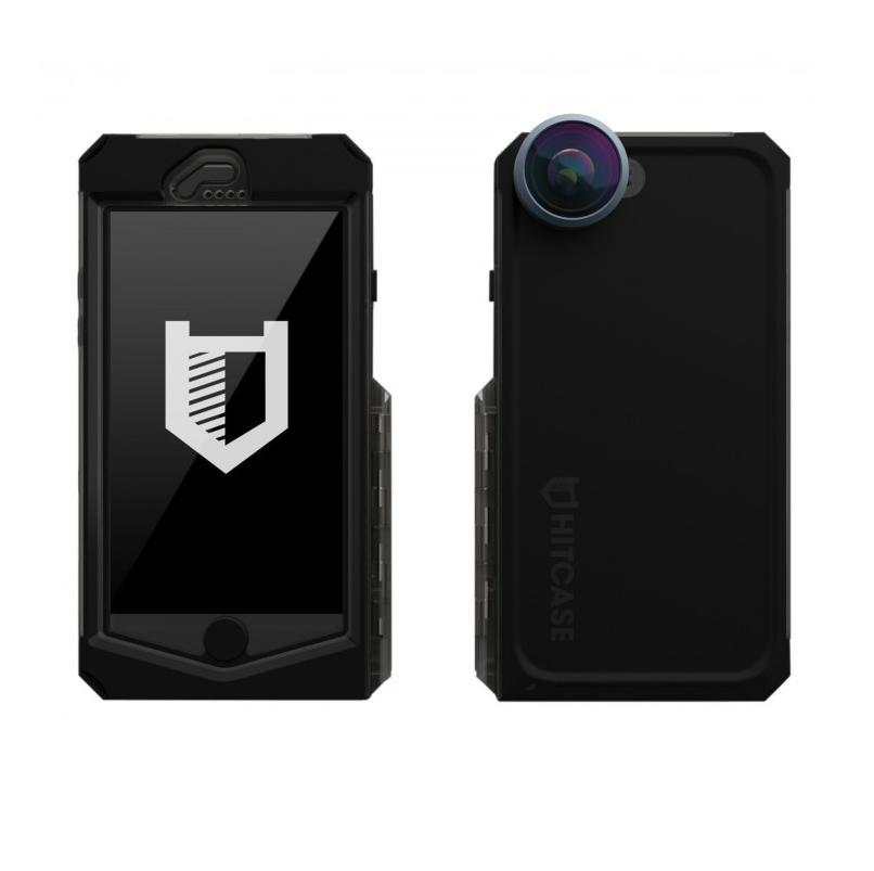 Ударо и водоустойчив кейс със Super Wide Angle леща за iPhone 6S, iPhone 6 - HitCase Pro Plus Action Pack (черен) | JAR Computers Ударо и водоустойчив кейс със Super Wide Angle леща за iPhone 6S, iPhone 6 - HitCase Pro Plus Action Pack (черен)