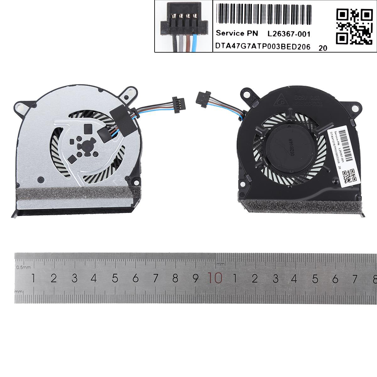 Вентилатор за лаптоп (CPU Fan) HP Pavilion 14-CE 1004TX 1006TX TPN-Q207 For Independent graphics  | JAR Computers Вентилатор за лаптоп (CPU Fan) HP Pavilion 14-CE 1004TX 1006TX TPN-Q207 For Independent graphics