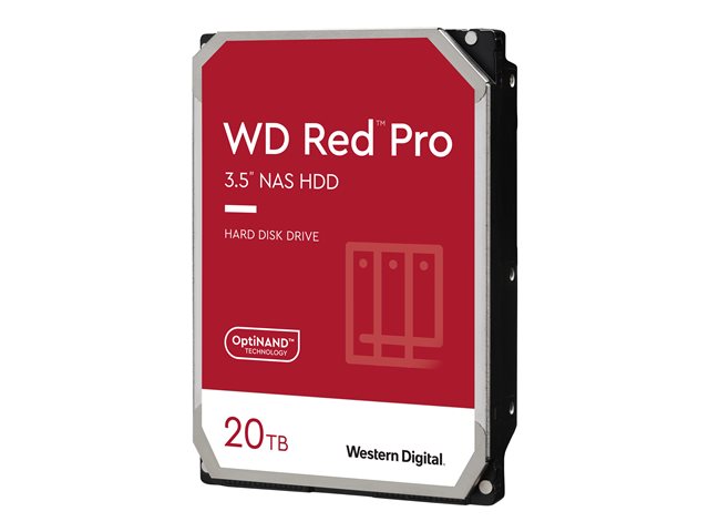WD Red Pro 20TB 6Gb/s SATA 512MB Cache Internal 3.5inch NAS HDD bulk | JAR Computers WD Red Pro 20TB 6Gb/s SATA 512MB Cache Internal 3.5inch NAS HDD bulk