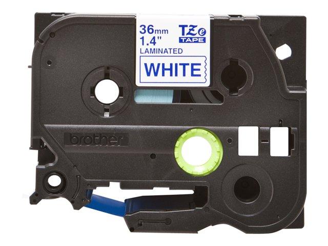 BROTHER P-Touch TZE-263 blue on white 36mm