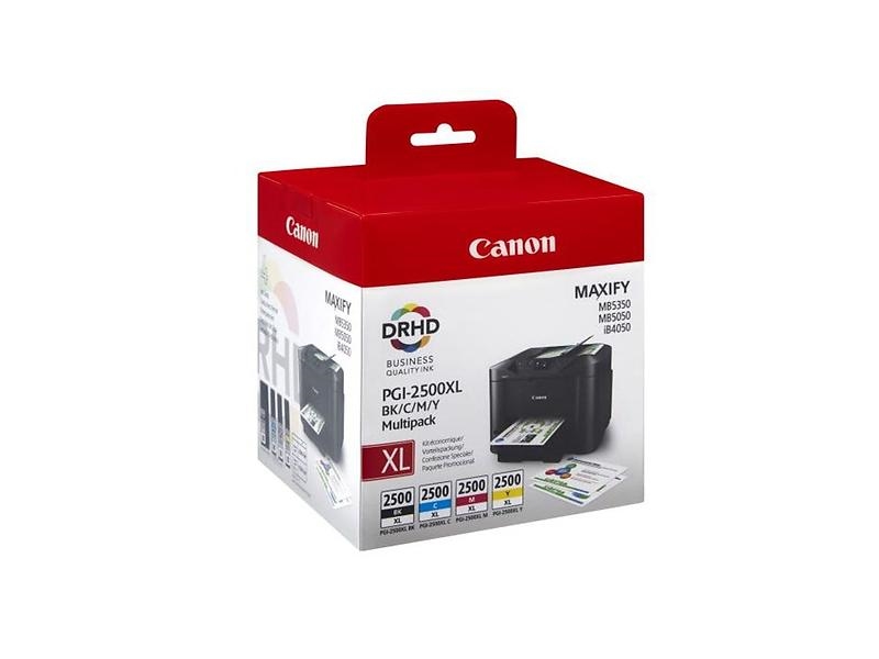 Canon Multi Pack PGI-2500XL BK/C/M/Y  оригинални мастилени касети | JAR Computers Canon Multi Pack PGI-2500XL BK/C/M/Y  оригинални мастилени касети