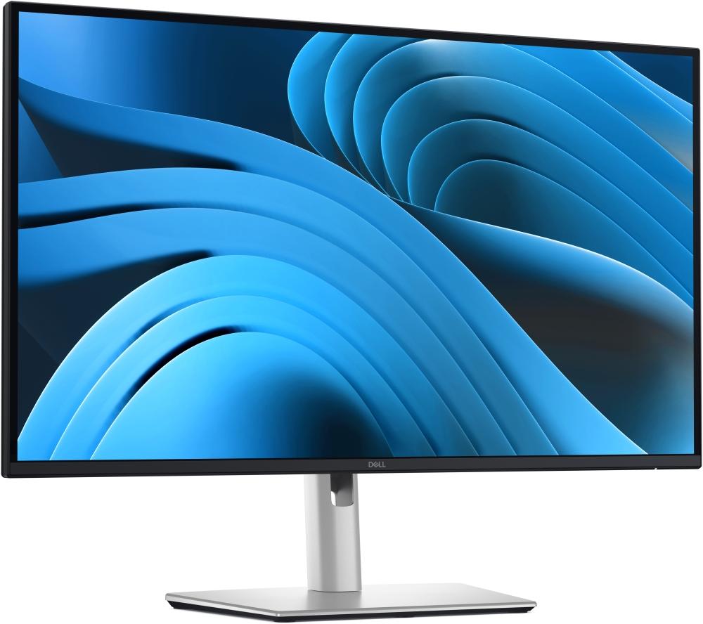 Dell P2725D, 27" WQHD LED, IPS Anti-Glare, 5ms, 100 Hz, 1500:1, 350 cd/m2, 2560x1440, 99% sRGB, USB-C, 3x USB 5Gbps Type-A, HDMI, Display Port, Height Adjustable, Pivot, Swivel, Tilt, Black