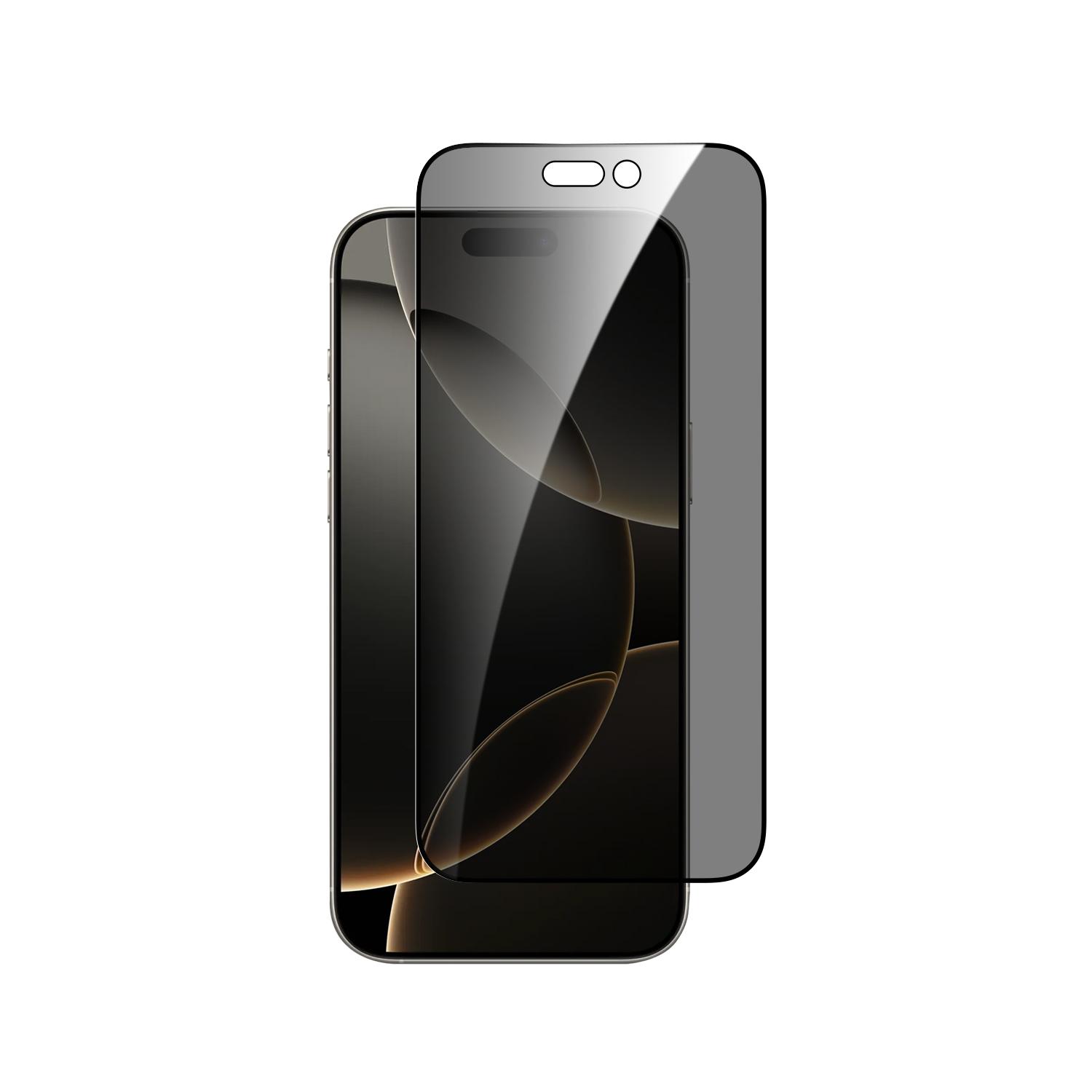 Dviced Privacy tempered glass screen protector edge to edge for iPhone 16 Pro Max with applicator Duo Pack | JAR Computers Dviced Privacy tempered glass screen protector edge to edge for iPhone 16 Pro Max with applicator Duo Pack
