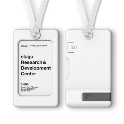 Държач за бадж с връзка за врата и слот за USB флаш памет - Elago iD1 USB ID Card Holder (бял) | JAR Computers Държач за бадж с връзка за врата и слот за USB флаш памет - Elago iD1 USB ID Card Holder (бял)