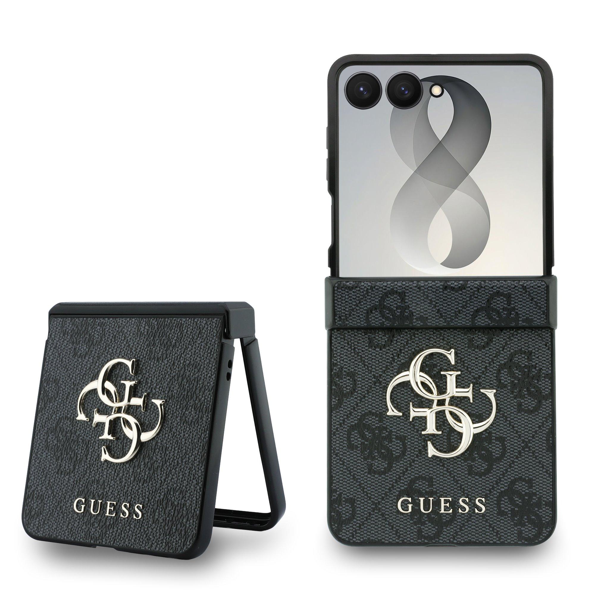 GUESS Калъф Samsung Z Flip 8, PU 4G Metal Logo, сив - GUHCZF84GMGGR | JAR Computers GUESS Калъф Samsung Z Flip 8, PU 4G Metal Logo, сив - GUHCZF84GMGGR