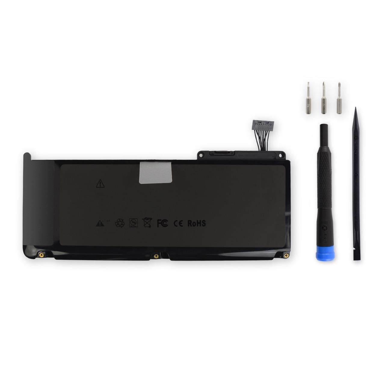 Комплект резервна батерия и инструменти за подмяната на батерия за MacBook Pro 13 (Model A1342 Late 2009/Mid 2010) - iFixit MacBook Pro 13 Unibody Replacement Battery | JAR Computers Комплект резервна батерия и инструменти за подмяната на батерия за MacBook Pro 13 (Model A1342 Late 2009/Mid 2010) - iFixit MacBook Pro 13 Unibody Replacement Battery