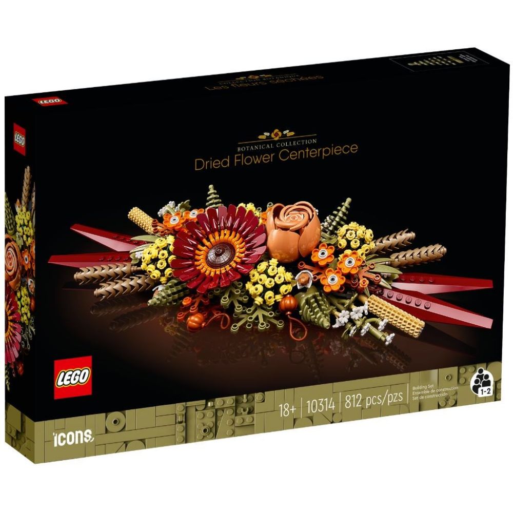 Lego Icons Dried Flower Centerpiece 18+ (10314) (LGO10314)