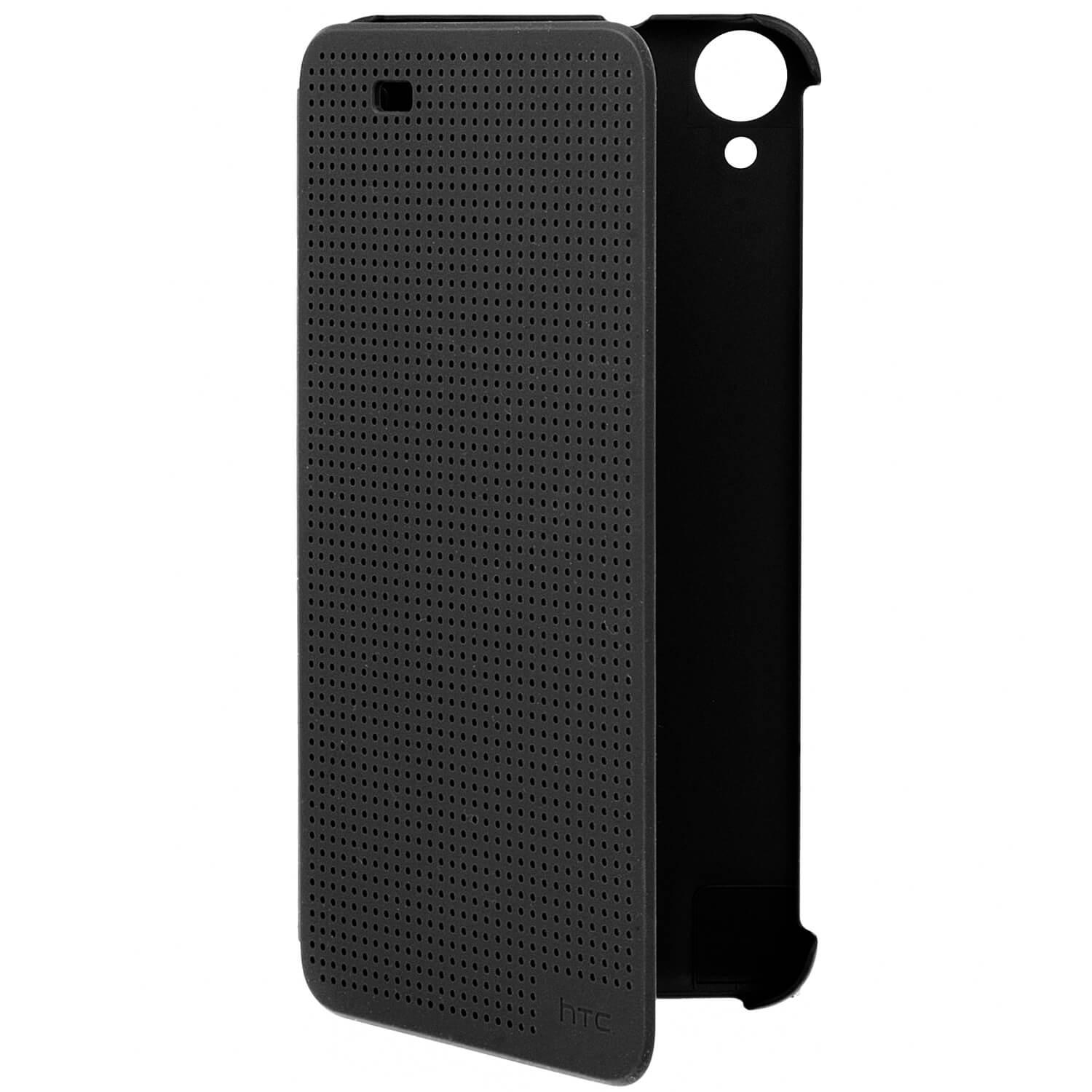 Оригинален кейс с активен капак за HTC Desire 820 - HTC Case Dot Flip HC M150 (черен) | JAR Computers Оригинален кейс с активен капак за HTC Desire 820 - HTC Case Dot Flip HC M150 (черен)