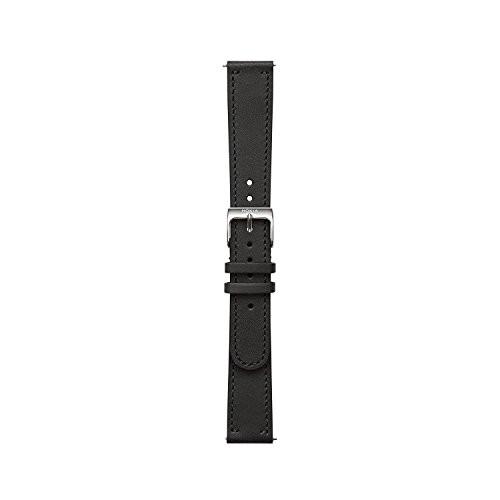Оригинална кожена каишка от естествена кожа за Withings Steel HR Sport, Steel HR (40mm) и други часовници с 20мм захват - Withings (Nokia) Leather Band 20mm (черен) | JAR Computers Оригинална кожена каишка от естествена кожа за Withings Steel HR Sport, Steel HR (40mm) и други часовници с 20мм захват - Withings (Nokia) Leather Band 20mm (черен)