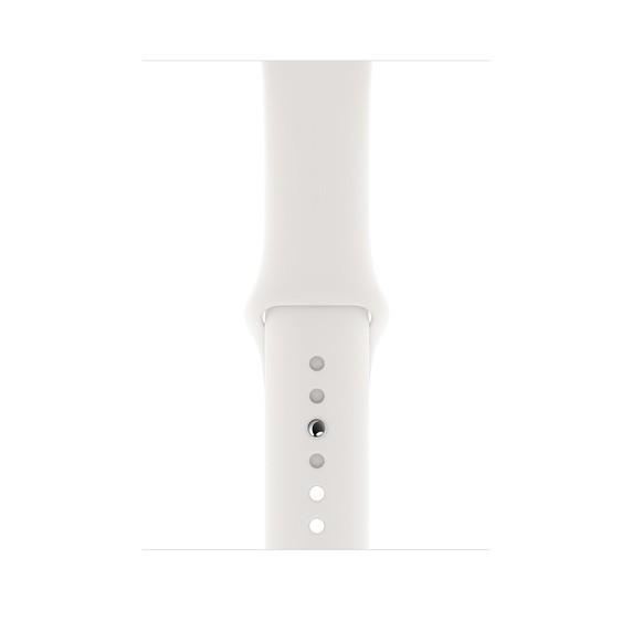 Оригинална силиконова каишка за Apple Watch 38мм, 40мм, 41мм, 42мм (2024) (бял) - Apple Watch White Sport Band (разопакован продукт) | JAR Computers Оригинална силиконова каишка за Apple Watch 38мм, 40мм, 41мм, 42мм (2024) (бял) - Apple Watch White Sport Band (разопакован продукт)