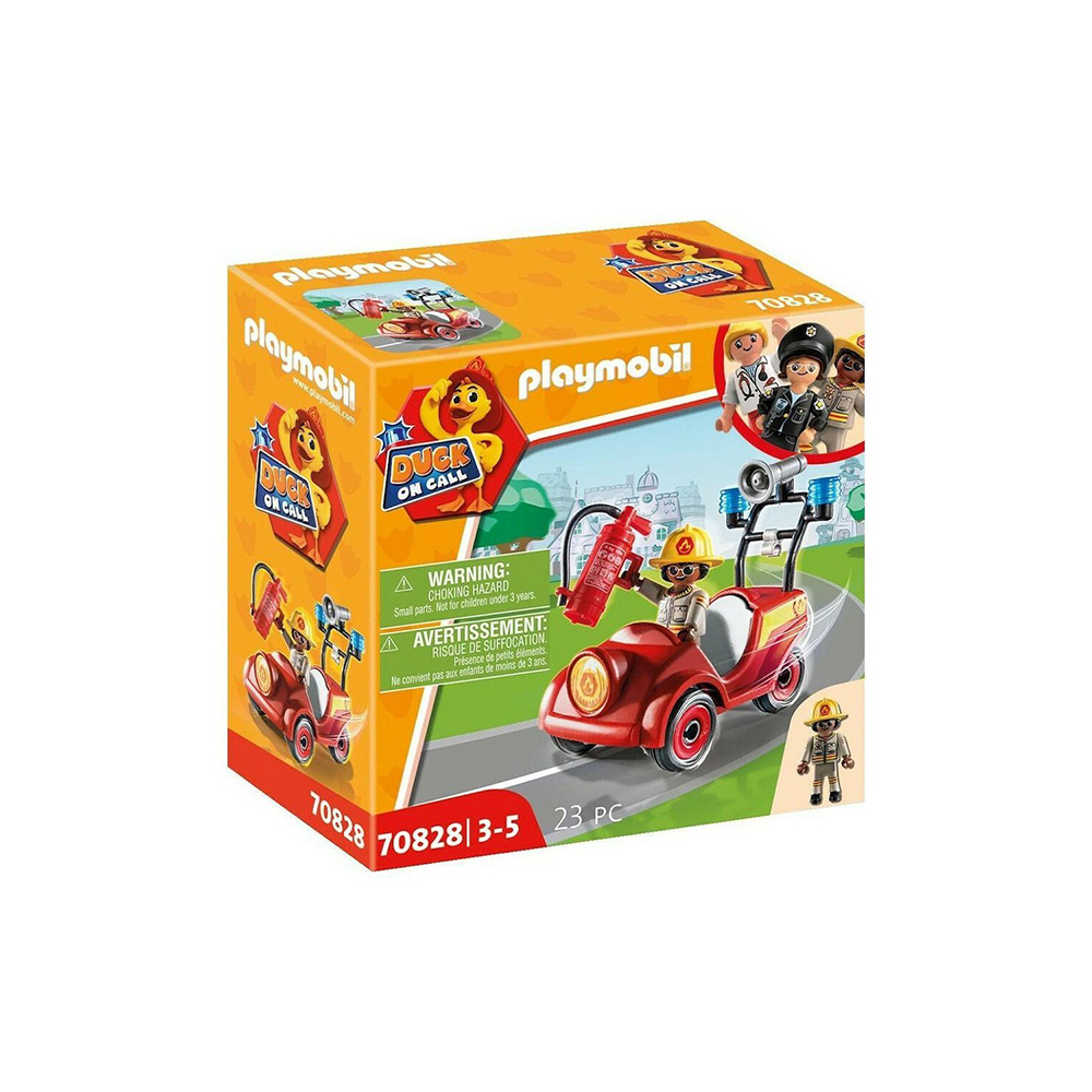 Playmobil Duck On Call Mini Fire Truck for 3+ years (70828) (PLY70828)