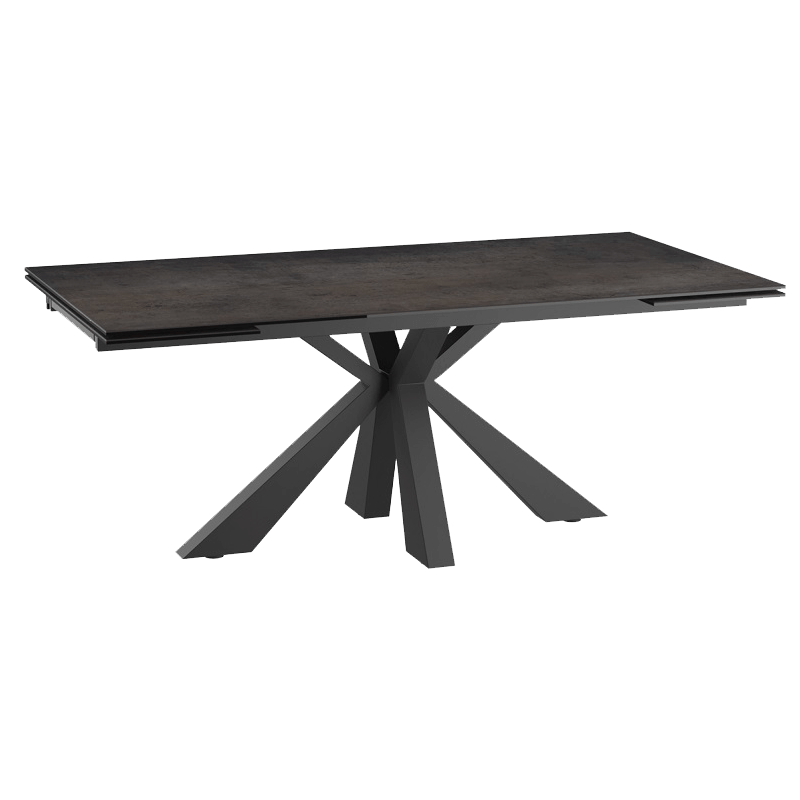 Разтегателна трапезна маса OTTAWA - стомана | JAR Computers Разтегателна трапезна маса OTTAWA - стомана