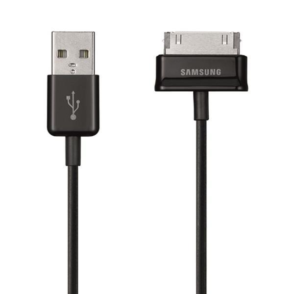 Синхронизиращ и зареждащ кабел за Galaxy Tab 7.0 (2), 8.0, 10.1 (черен) - Samsung ECB-DP41ABE USB Data Cable (bulk) | JAR Computers Синхронизиращ и зареждащ кабел за Galaxy Tab 7.0 (2), 8.0, 10.1 (черен) - Samsung ECB-DP41ABE USB Data Cable (bulk)