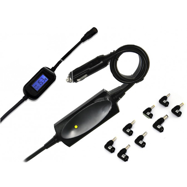 Универсално зарядно за лаптоп за автомобил - 90W (Car Adapter Universal) | JAR Computers Универсално зарядно за лаптоп за автомобил - 90W (Car Adapter Universal)
