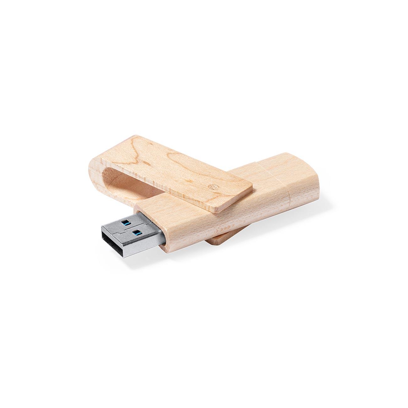 USB флаш памет Twister Nature, 32 GB, USB 2.0, USB Type C