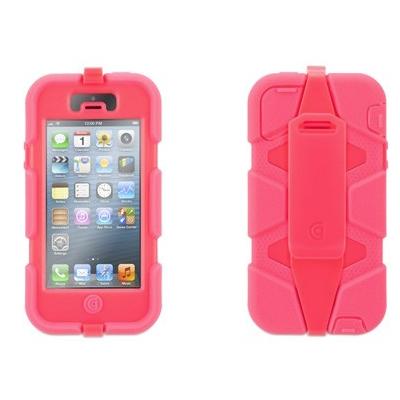 Защита от най-висок клас за iPhone 5, iPhone 5S, iPhone SE - Griffin Survivor (розов) | JAR Computers Защита от най-висок клас за iPhone 5, iPhone 5S, iPhone SE - Griffin Survivor (розов)