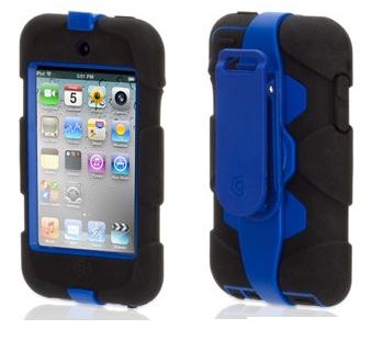 Защита от най-висок клас за iPod Touch 4 - Griffin Survivor (черен-син) | JAR Computers Защита от най-висок клас за iPod Touch 4 - Griffin Survivor (черен-син)
